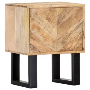 Enterprise Bedside Cabinet 40x30x50 cm Solid Mango Wood