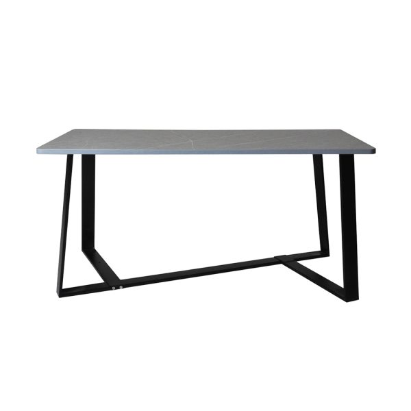 Coffee Table Storage Dining Table Industrial Steel Legs Grey 100CMX50CM