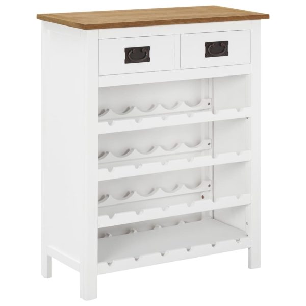 Wine Cabinet 72x32x90 cm Solid Wood