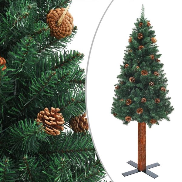 Slim Christmas Tree with LEDs&Ball Set