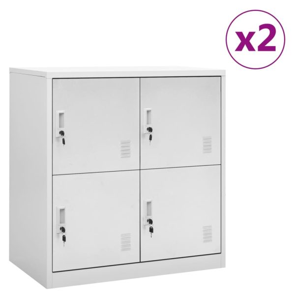 Locker Cabinet 90x45x92.5 cm Steel