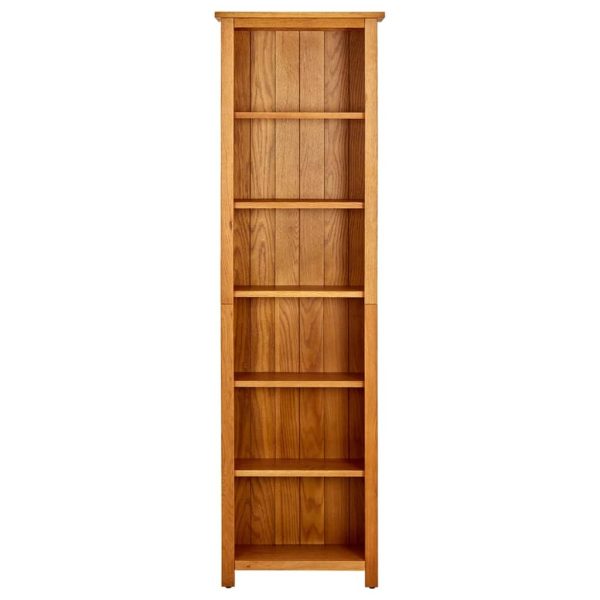 Bookcase Solid Oak Wood