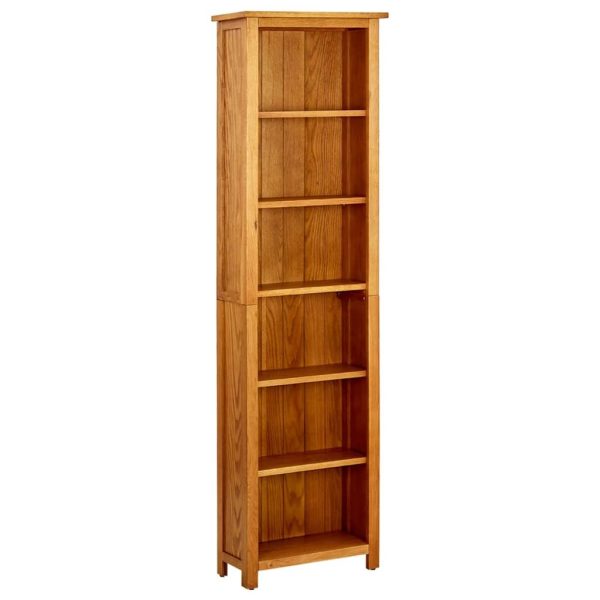 Bookcase Solid Oak Wood