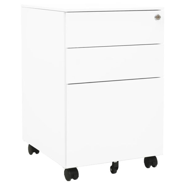 Mobile File Cabinet 39x45x60 cm Steel