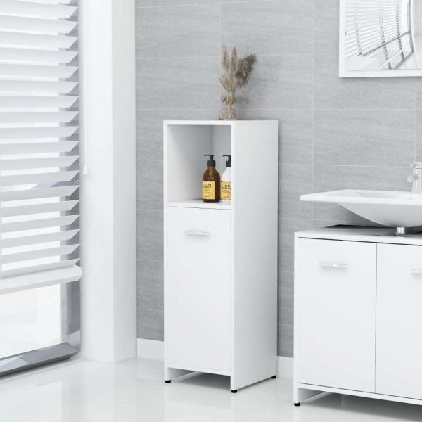 Bathroom Cabinet 30x30x95 cm Engineered Wood