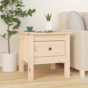 Dam Side Table Solid Wood Pine