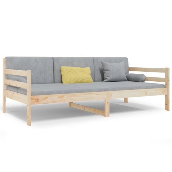 Ramapo Day Bed 92×187 cm Single Bed Size Solid Wood Pine