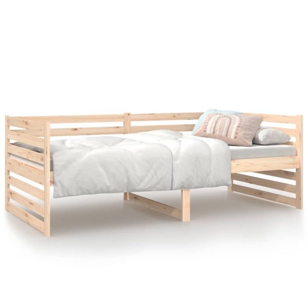 Brownsburg Day Bed 92×187 cm Single Bed Size Solid Wood Pine