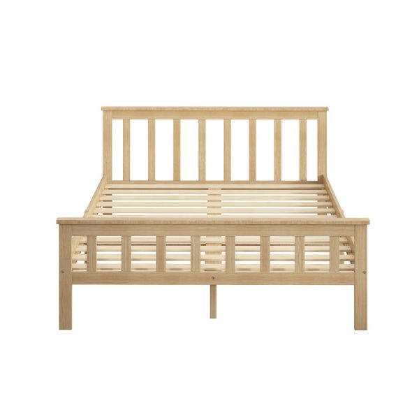 Adelphi Wooden Bed Frame Mattress Base Solid Timber Pine Wood