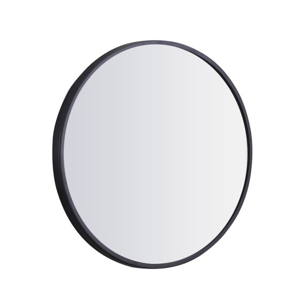 Wall Mirror Round Shaped Bathroom Makeup Mirrors Smooth Edge