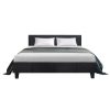 Artiss Neo Bed Frame Fabric – Charcoal, QUEEN