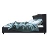 Artiss Pier Bed Frame Fabric – Charcoal, KING