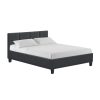 Artiss Tino Bed Frame Fabric – Charcoal, DOUBLE