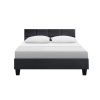 Artiss Tino Bed Frame Fabric – Charcoal, DOUBLE