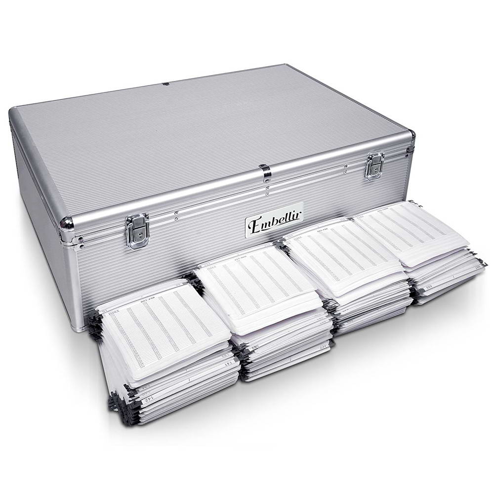 Embellir CD Case DVD Cases Storage Box Aluminium Case DVD Folders – 1000 Disk