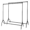 Artiss 6FT Clothes Racks Metal Garment Display Rolling Rail Hanger Airer Stand Portable – 2