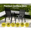 Gardeon Outdoor Stackable Chairs Lounge Chair Bistro Set Patio Furniture – 6