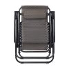 Gardeon Zero Gravity Recliner Chairs Outdoor Sun Lounge Beach Chair Camping
