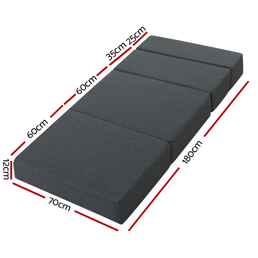 Folding Mattress Foldable Portable Bed Floor Mat Camping Pad