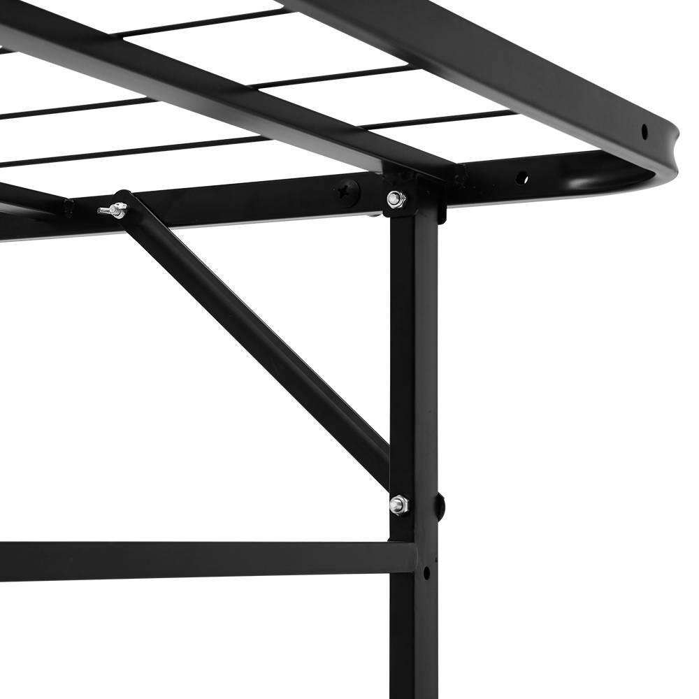 Artiss Folding Metal Bed Frame – Black – DOUBLE