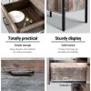 Buffet Sideboard Storage Cabinet Industrial Rustic Wooden