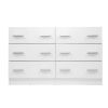 Artiss 6 Chest of Drawers Cabinet Dresser Table Tallboy Lowboy Storage Wood – White