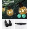 Jingle Jollys LED Festoon String Lights Bulbs Kits Wedding Party Christmas G80 – 59 m