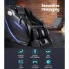 Livemor Electric Massage Chair SL Track Full Body Air Bags Shiatsu Massaging Massager – Black