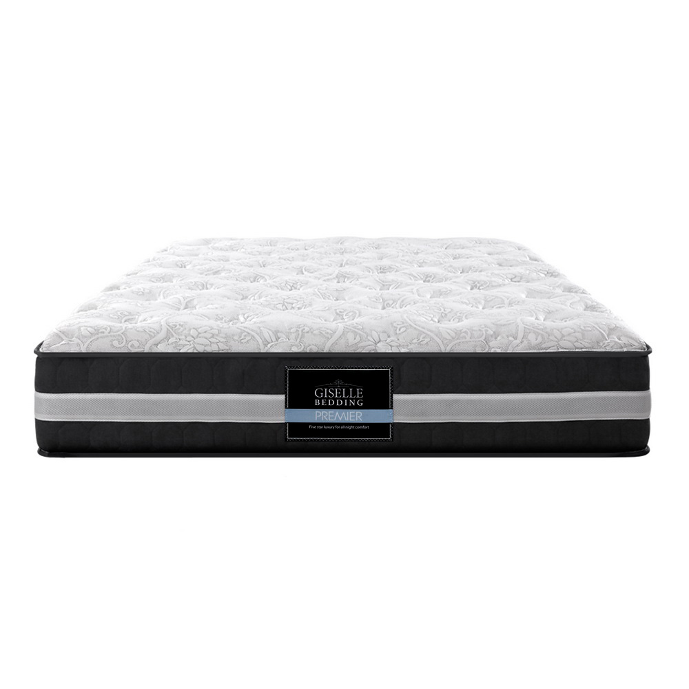Giselle Mattress Bed Size 7 Zone Pocket Spring Medium Firm Foam 30cm – DOUBLE
