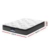 Giselle Bedding Rocco Bonnell Spring Mattress 24cm Thick – DOUBLE