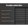 Artiss Metal Bed Frame Mattress Base Platform Foundation Black Dane – QUEEN