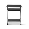 Artiss Metal Pull Out Table Desk – Black