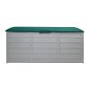 Gardeon 290L Outdoor Storage Box – Green and Grey