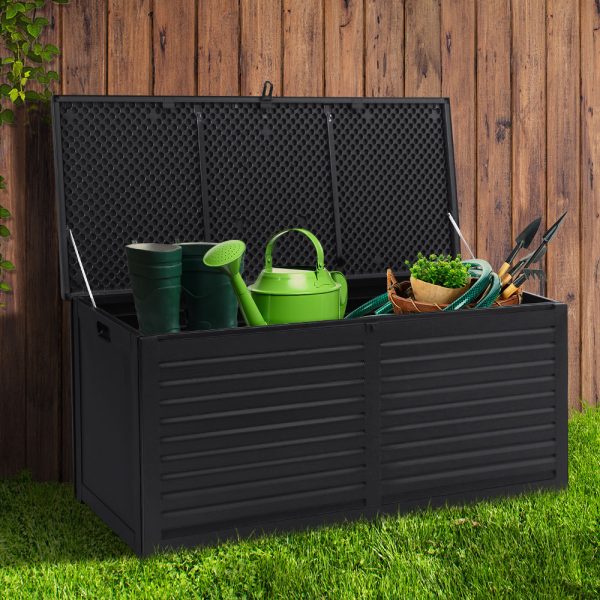 Outdoor Storage Box Container Garden Toy Indoor Tool Chest Sheds
