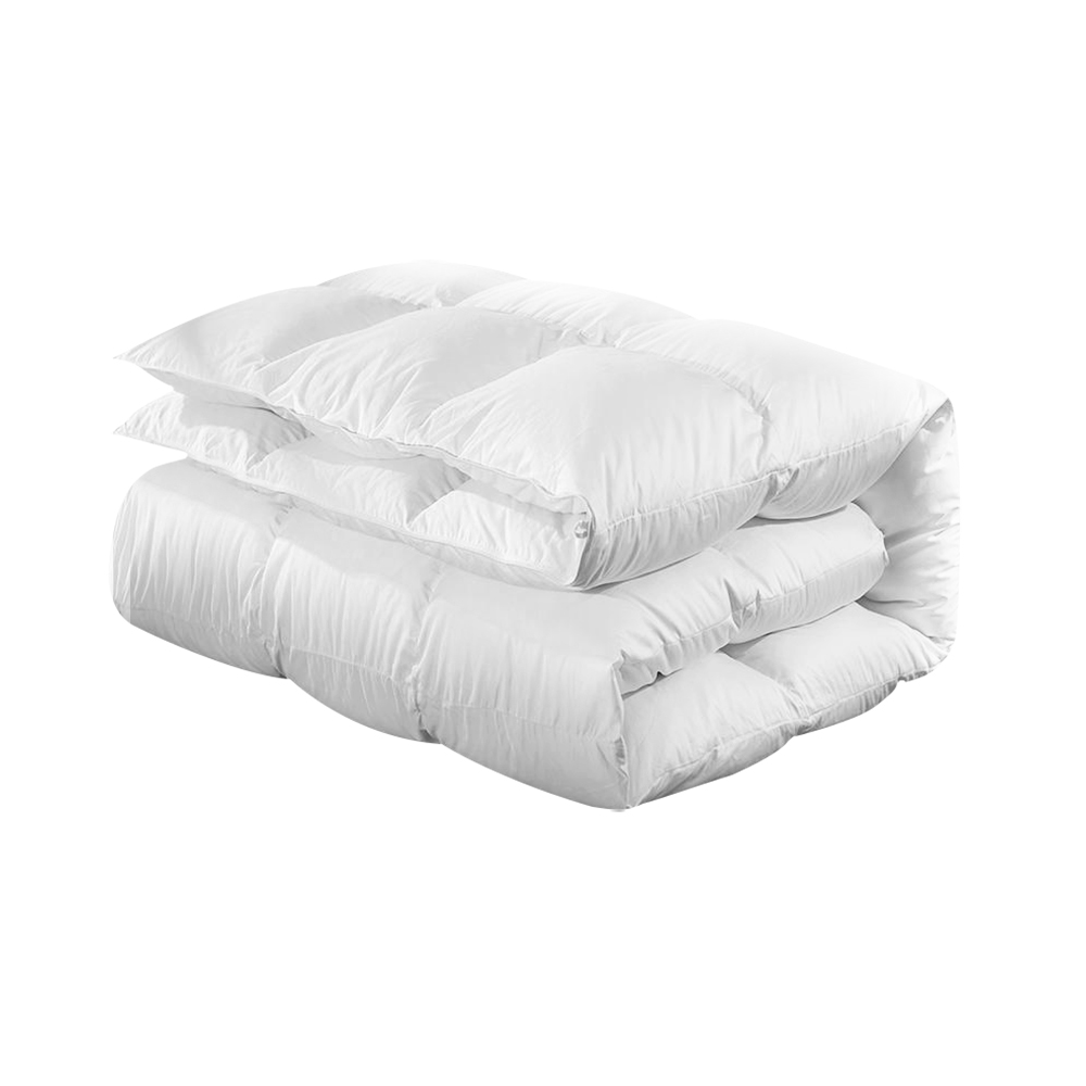 Giselle Bedding Goose Down Feather Quilt – KING, 500 GSM