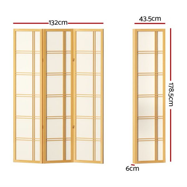 Urbandale Room Divider Screen Privacy Wood Dividers Stand Nova