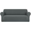 Artiss Sofa Cover Elastic Stretchable Couch Covers – Grey, 4 Seater