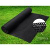Instahut 70% Sun Shade Cloth Shadecloth Sail Roll Mesh Outdoor 175gsm – Black, 1.83×50 m
