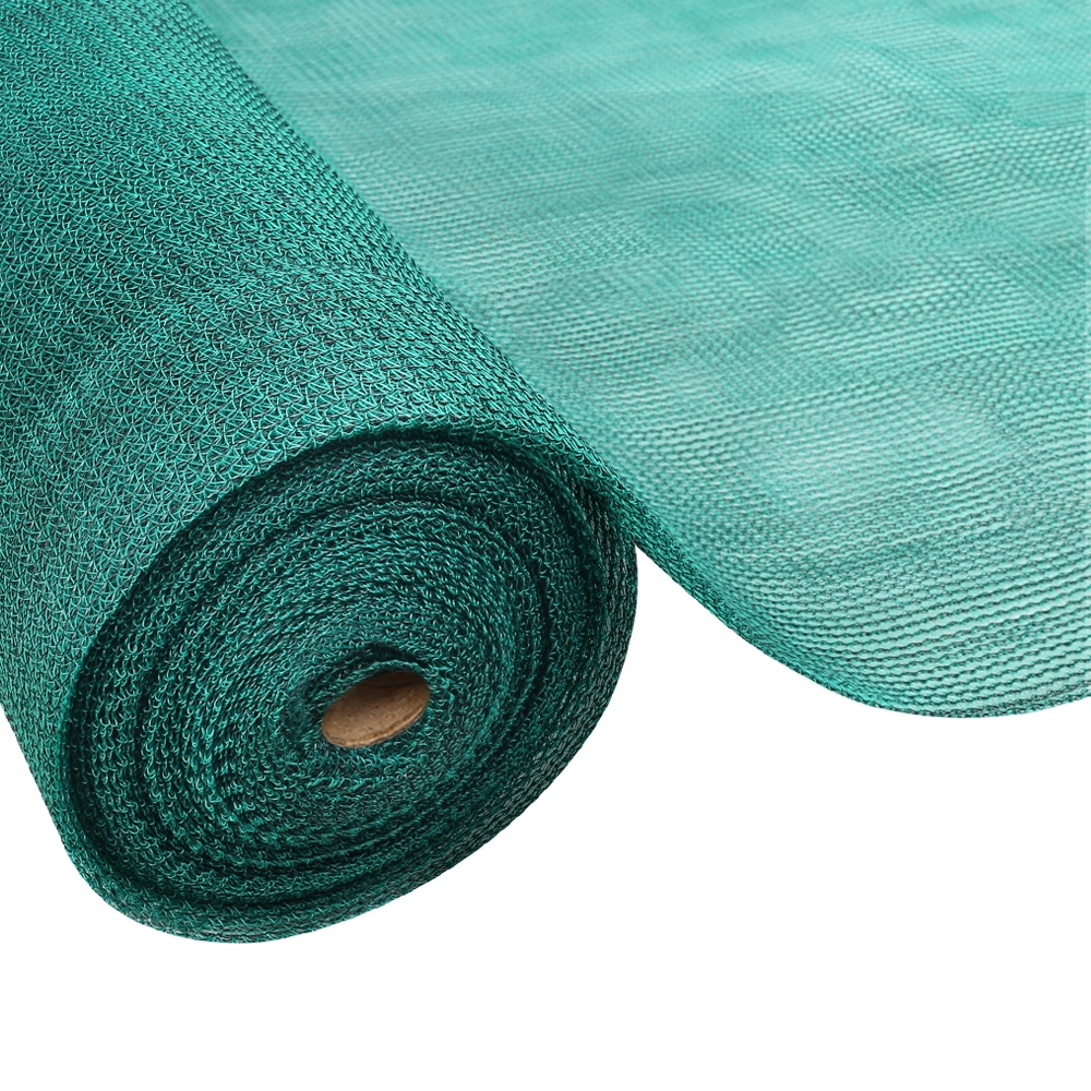 Instahut 30% UV Shade Cloth Shadecloth Sail Garden Mesh Roll Outdoor – Green, 3.66×30 m