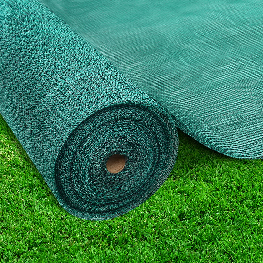Instahut 30% UV Shade Cloth Shadecloth Sail Garden Mesh Roll Outdoor – Green, 3.66×30 m