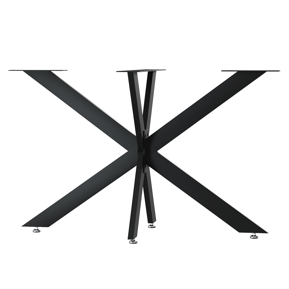 Artiss Starburst Table Legs Coffee Dining Table Legs DIY Metal Leg – 120×68 cm