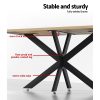 Artiss Starburst Table Legs Coffee Dining Table Legs DIY Metal Leg – 120×68 cm