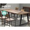 2x Coffee Dining Table Legs Steel Industrial Vintage Bench Metal Trapezoid – 71×65 cm