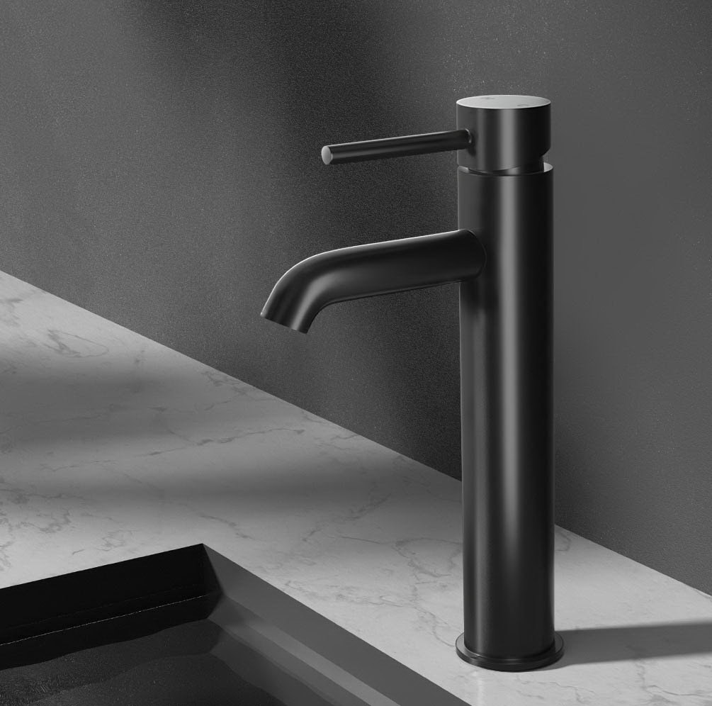 Cefito Basin Mixer Tap Faucet – Black, 320×140 cm