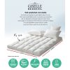 Giselle Mattress Topper Pillowtop 1000GSM Microfibre Filling Protector – KING SINGLE