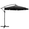 Instahut 3M Outdoor Umbrella – Black