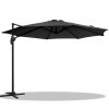 Instahut Roma Outdoor Umbrella – Black