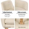 Artiss Fabric Dining Armchair – Beige