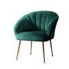 Artiss Armchair Lounge Chair Accent Armchairs Chairs Velvet Sofa Couch – Green