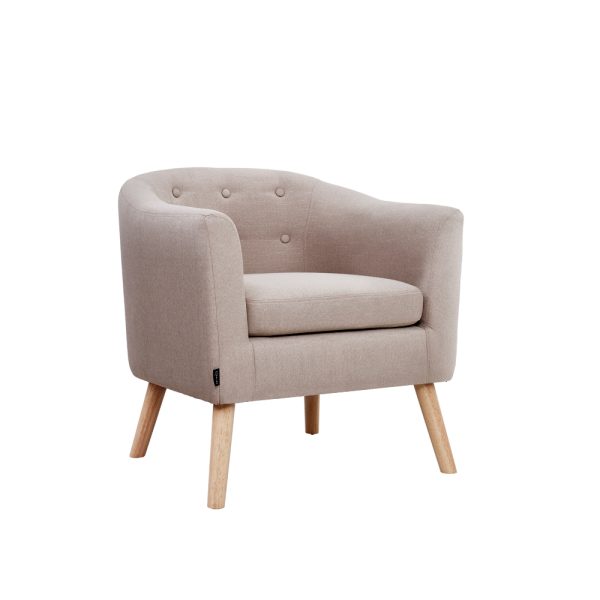 ADORA Armchair Tub Chair Single Accent Armchairs Sofa Lounge Fabric